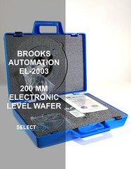 BROOKS AUTOMATION EL-2003 200 MM ELECTRONIC LEVEL WAFER **LOOK** (REF.: 432G)