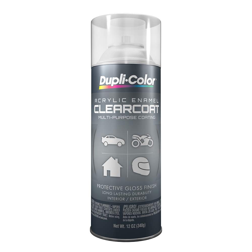 Multi-Purpose Acrylic Enamel Spray Paint – Crystal Clear – 12 oz. Can