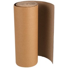 Corrugated Cardboard Roll 12×197 Inch Single Face Craft Paper Packing Wrap