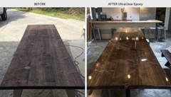 UltraClear Epoxy Resin | Table Top Epoxy | Bar Top Countertop Epoxy 4 Gallon Kit
