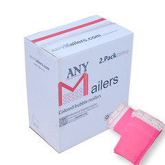AirnDefense 400 #2 8.5X12″ Pink Shipping Padded Envelope Poly Bubble Mailers