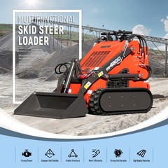 HY12C FREE SHIP/unloading Mini Excavator 1.2Ton 13.5hp Gas EPA Engine+Rake+Auger