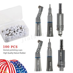 NSK Style Dental Slow Low Speed Handpiece Contra Angle Straight Motor 2/4Hole YP