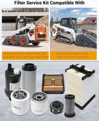 Filter Service Kit For Bobcat Compact Track Loader T595 T630 T450 T550 T590 T650