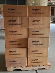 1 Case of Stryker 3040 Venaflow Elite Calf Cuff Single Hose, 20/box, as shown