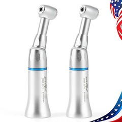 US Estilo Dental Botón Pulsador Contra Angulo Baja Velocidad Pieza de Mano
