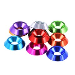 M5 M6 M8 M10 M12 Countersunk Washer – Anodised Aluminium – Screws Cup Washers