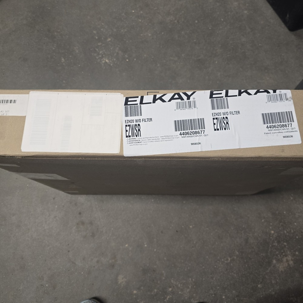 Elkay EZWSR Bottle Filling Station – New with Hardware