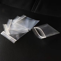 Clear Reclosable Seal Bag Plastic Poly Zip Lock Bags Jewelry Zipper Baggie 2Mil
