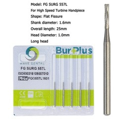 Wave Dental Surgical Carbide Burs 557 557L 702 701 Long High Speed Friction Grip