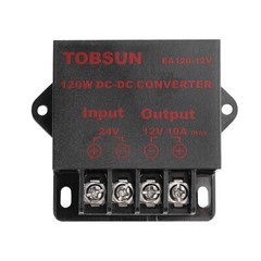 DC 24V to DC 12V 10A 120W Step Down Buck Voltage Regulator Power Converter