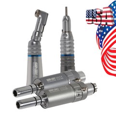 NSK Style Dental Slow Low Speed Handpiece Contra Angle Straight Motor 2/4Hole YP