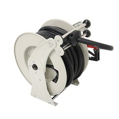 Diesel Hose Reel 3/4″ × 50′ Auto Refueling Nozzle Gun Fuel Hose Reel Retractable