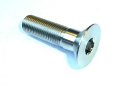 M12 X 1.25 X 45 COUNTERSUNK TITANIUM GR5 BOLTS SCREWS CSK 12MM 1.25 PITCH