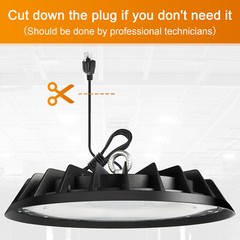 20Pack 500W UFO Led High Bay Light Industrial Commercial Factory Warehouse Light
