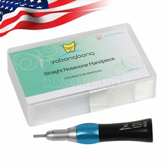 For NSK Slow/Low Speed Dental Straight Nosecone Handpiece YBB-414B-Z Black