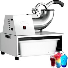 Professional 500 LB/H Commercial Ice Crusher Shaved Ice Machine for Home Party