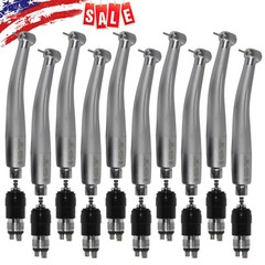 10*NSK Style Dental High Speed Turbine Handpiece with Quick Coupler Swivel 4Hole