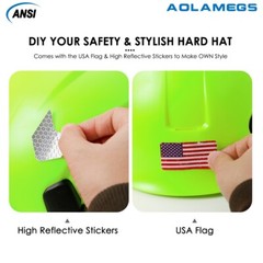 CE Construction Safety Helmet With Visor Built In Goggles Earmuffs ANSI Hard Hat