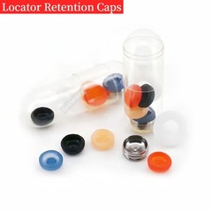 Universal Implant Retention Caps Set Insertion Extraction Remove Core Tool