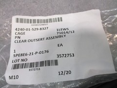 NEW AVON GAS MASK M50 M51 C50/FM50/FM53 CLEAR LENS COVER OUTSERT 71014/12