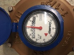 Hersey 2” 572 Water Meter Direct Reading NSF61 Gallons With Flange Kit