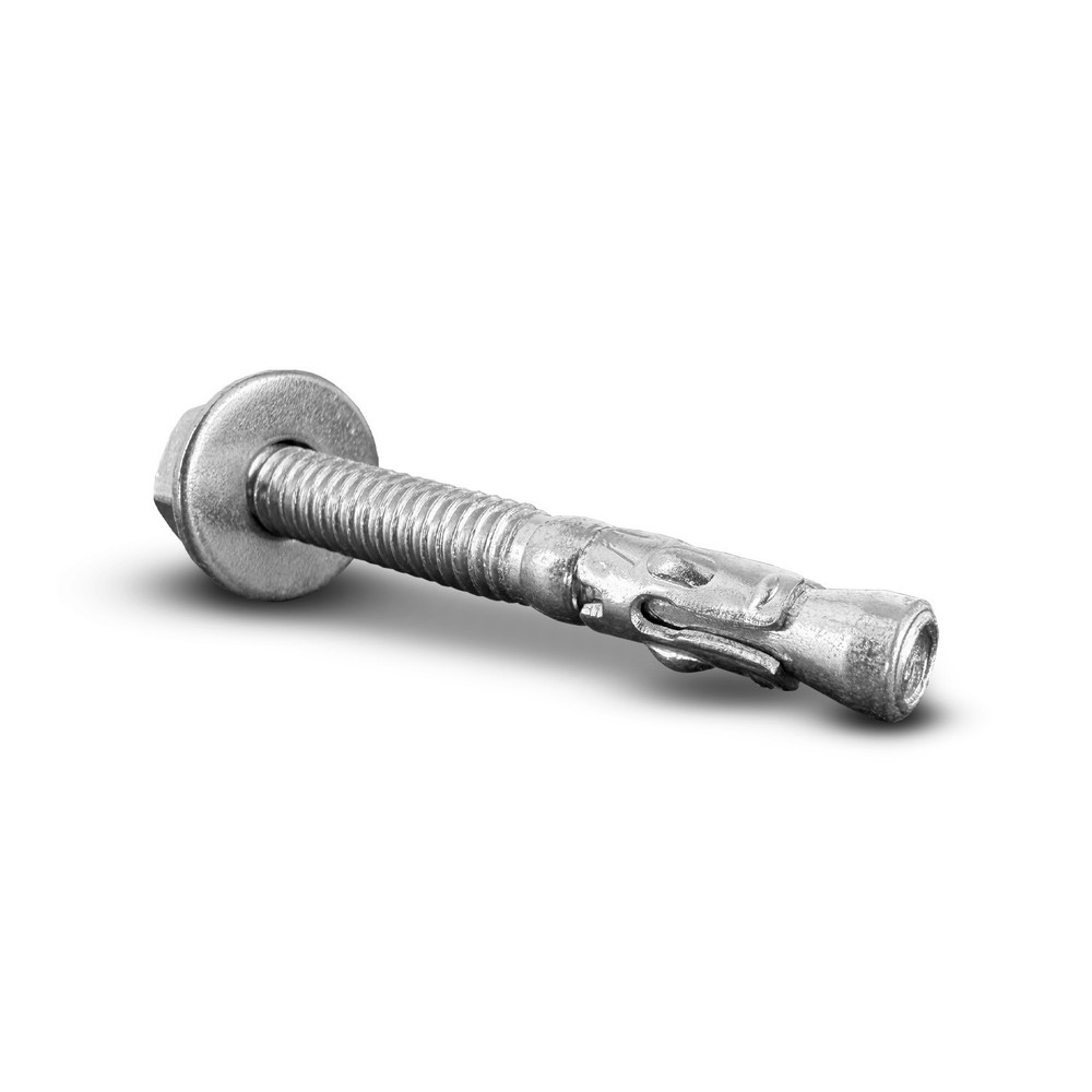 50-Pack 1/4″ x 2-1/4″-inch Zinc Wedge Expansion Concrete Anchor Bolts