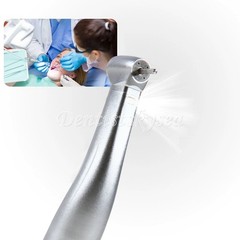 Dental 1:5 Increasing Contra Angle Hand Piece Fiber Optic LED Light NSK AIARR