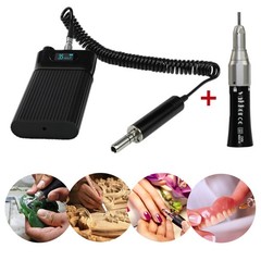 35K Dental Lab Brushless Portable Polish Micromotor Drill Polishing Unit E-type