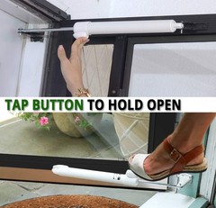 Touch ‘n Hold Door Closer Kit – White