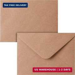 Mr. Pen- Kraft Envelopes, 39 Pack, 5 x 7 Inch, A7 Envelopes, Brown Envelopes, Ca