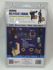 Multus Handle and Haul 2 Handle Moving Strap New in Box 250lb Limit 9FT Webbing