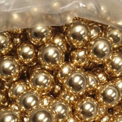 0.9mm-45mm Precision Solid Brass Ball Eectrical Instrument Bearings Rolling Bead