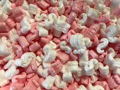 Packing Peanuts Shipping Anti Static Loose Fill Cushioning 3 Cubic Feet Mixed