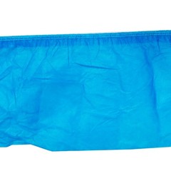 Blue Disposable Non-woven Shoe Covers Medical Lab Supplies Dust Proof 50 Pairs