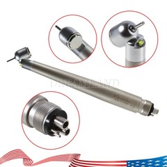Dental LED high speed handpiece 45 degree Surgical NSK style 2/4 Hole