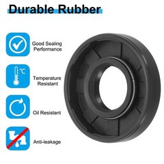 Metric Oil Shaft Seal 45mm – 47mm Dust Grease Seal TC Double Lip w/ Spring