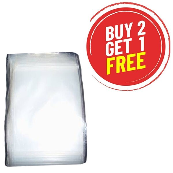 100 3″x4″ zip reclosable bags 2mil BUY 2 GET 1 FREE