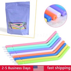 100PCS New Dental Polishing Polisher Prophy Cup Brush Nylon Latch Flat Type NO.1