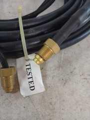 Weld Craft 46V30-2 Power Cable,Rubber,2Pc,25 Ft (7.6M)