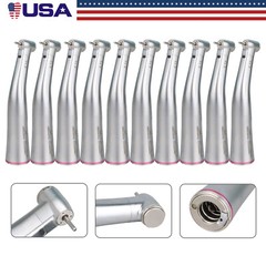 1-50*Dental 1:5 Increasing Fiber Optic LED Contra Angle Handpiece Fit NSK NYD