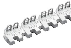 Flexco RS125J30/750NC | Alligator Staple Lacing with Hinge Pins (Box of 4 Sets)