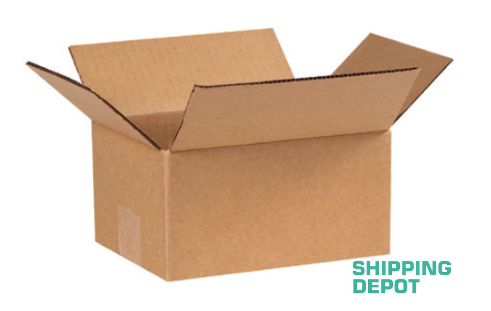 50 Pack Packing Shipping Box Corrugated Kraft Cardboard Carton Mailers – 7x5x3
