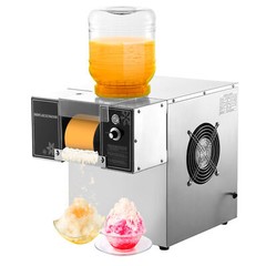 Commercial Snowflake Ice Machine, Snow Cone Machine, Ice Shaver Slush Maker