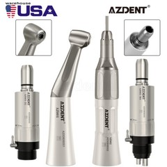 Joydental Dental Slow Low Speed Handpiece 2/4H Air Motor Straight Contra Angle