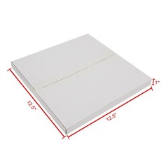 25 Pack Vinyl Record Shipping Boxes LP Mailers 12.5×12.5×1 Inch Album Paper Box