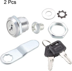 Cam Lock 3/4″ Cylinder Length Cabinet Locks with No.4 Cam, Fits for 1/2″ Max Thi