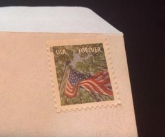 Self Seal Security Envelopes #10 500 Forever Stamps Postage Stamp Design Varies