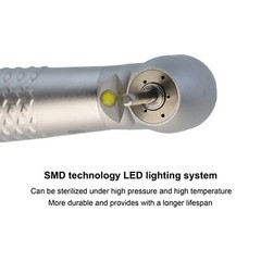 COXO Dental LED Handpiece High Speed E-generator Self Power Turbine 4 Hole NSK