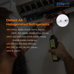 Elitech WJL-6000S Updated Refrigerant Halogen Leak Detector HVAC Freon Test